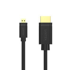 Unitek untek micro hdmi-hdmi kabel 2.0,4k60hz,2m,y-c182