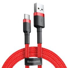 BASEUS Kabel USB-C Baseus Cafule 2A 2m (rdeč)