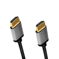 LogiLink kabel hdmi 4k/60hz, aluminijast 3m črn