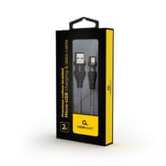 Gembird Cablexpert CC-USB2B-AMMBM-2M-BW Kabel USB USB 2.0 USB A Micro-USB B Black