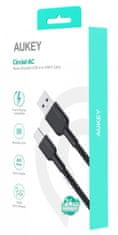 Aukey aukey cb-nac2 kabel usb-c qc pd 1,8m 3a 60w najlon