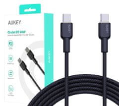 Aukey aukey cb-ncc1 kabel usb-c qc pd 1m 3a 60w najlon