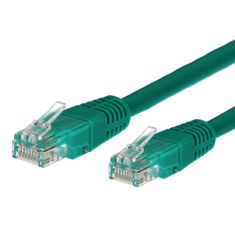 slomart bakrena povezovalna vrvica cat.5e rj45 utp 1m. zelena