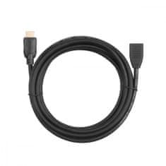 slomart hdmi kabel v2.0 f-m pozlačen 3m podaljšek - odprodaja