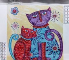 Norimpex Diamond painting 7D Cats 30x30cm