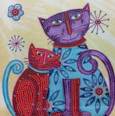 Norimpex Diamond painting 7D Cats 30x30cm