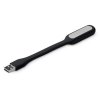 UNL-04, USB svetilka za prenosni računalnik, prilagodljiva, črna