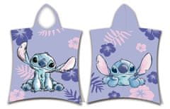 Jerry Fabrics Pončo Lilo and Stitch Bombaž - frotir, 50/115 cm