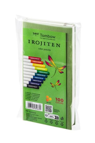 Tombow Crayons IROJITEN - set Vivid tone l, 10 odtenkov