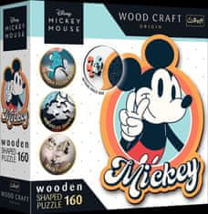 Trefl Puzzle Wood Craft Origin Mickey Mouse Retro 160 kosov