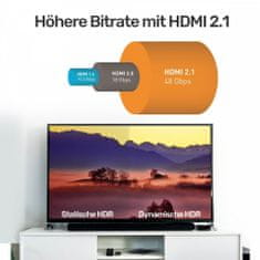 Unitek Unitek kabel hdmi 2.1 8k, 4k120hz uhd, 3m, c139w