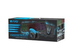 Natec fury komplet 4 v 1 thunderstreak 3.0 (tipkovnica+miška+slušalke+pad) nfu-1674