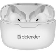 Defender defender slušalke bluetooth twins 903 in-ear bele 63903