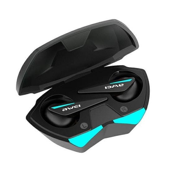 Awei slušalke bluetooth 5.0 tws gaming t23 black