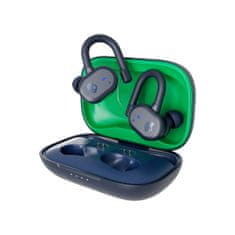 slomart slušalk skullcandy push active true wirelessdark blue / green