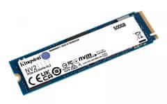 slomart pogon kingston nv2 ssd (500 gb; m.2 2280; pcie 4.0 x4 nvme; snv2s/500g)