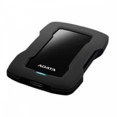 slomart zunanji trdi disk adata hd330 (2tb; 2,5"; usb 3.2; črn)