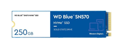 slomart wd blue sn570 wds250g3b0c ssd (250 gb ; m.2; pcie nvme 3.0 x4)