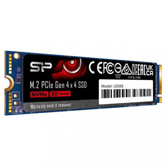 slomart Silicon Power ud85 500gb m.2 pcie nvme gen4x4 nvme 1.4 3600/2400 mb/s ssd disk