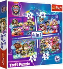 Trefl Puzzle Paw Patrol: Heroes 4 v 1 (35,48,54,70 kosov)