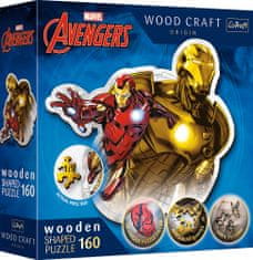 Trefl Sestavljanka Wood Craft Origin Brave Iron Man 160 kosov