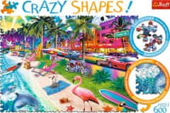 Trefl Crazy Shapes sestavljanka Miami Beach 600 kosov