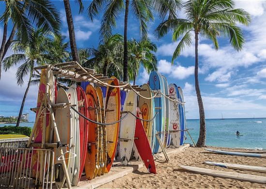 Trefl Puzzle Waikiki Beach, Hawaii 1000 kosov