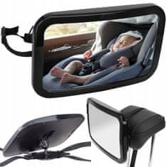Malatec Univerzalno dodatno vzvratno baby ogledalo za avto 360°