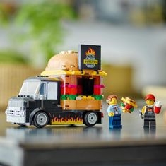 LEGO City 60404 tovornjak s hamburgerji