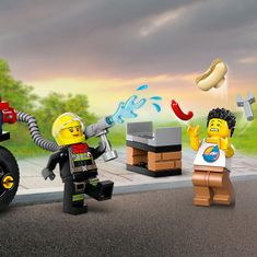 LEGO City 60410 gasilsko reševalno motorno kolo