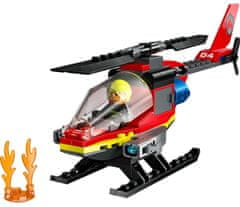 LEGO City 60411 Gasilsko-reševalni helikopter