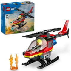 LEGO City 60411 Gasilsko-reševalni helikopter