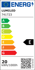 LUMILED Reflektor LED žaromet ZUME 20W 2200lm 4000K IP65