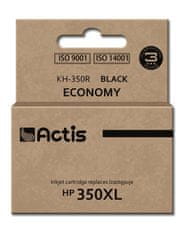 slomart črnilo actis kh-350r (nadomestno črnilo hp 350xl cb336ee; standardno; 35 ml; črno)