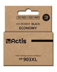 slomart črnilo actis kh-903bkr (nadomestno črnilo hp 903xl t6m15ae; standardno; 30ml; črno) - nov čip