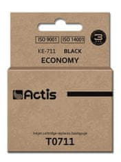 slomart actis ke-711 črnilo (nadomestno črnilo za epson t0711, t0891, t1001; standardno; 15 ml; črno)