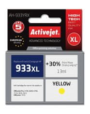 slomart activejet ah-933yrx črnilo (nadomestno črnilo hp 933xl cn056ae; premium; 13 ml; rumeno)