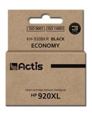 slomart črnilo actis kh-920bkr (nadomestno črnilo hp 920xl cd975ae; standardno; 50 ml; črno)