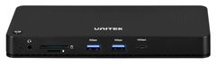 Unitek Unitek kvm stikalo 4k hub usb 11 pristanišč