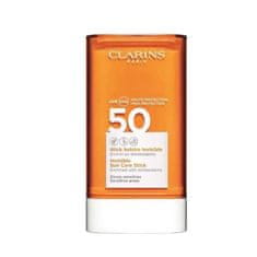 Clarins Sončna krema za občutljive predele obraza SPF 50+ (Invisible Sun Care Stick) 17 g