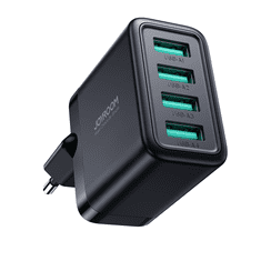 Joyroom Polnilec 4x USB-A 24W 4,8A črn