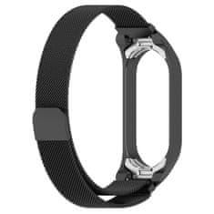 BStrap Milanese pašček za Xiaomi Mi Band 5/6, black