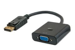 SAVIO savio cl-90 video kabelski adapter 0,2 m displayport vga (d-sub) črn