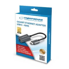 Esperanza esperanza ena102 ethernet 1000 mbps adapter usb c-rj45