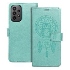 OEM MEZZO Kovček za knjigo za SAMSUNG A23 5G dreamcatcher green