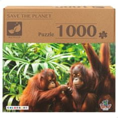 Colorbaby Sestavljanka Puzzle Colorbaby Orangutan 6 kosov 68 x 50 x 0,1 cm