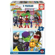 Educa Sestavljanka Puzzle Educa Spidey & His Amazing Friends (2 x 20 pcs)