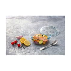 Pyrex Ponev s pokrovom Pyrex Essentials Prozorno Steklo 2,1 L