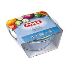 Pyrex Ponev s pokrovom Pyrex Essentials Prozorno Steklo 2,1 L