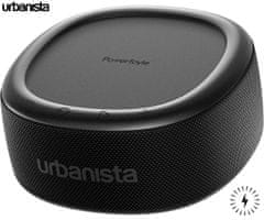 Urbanista Malibu prenosni solarni zvočnik, Bluetooth, TWS, baterija, IP67, črn (Midnight Black)